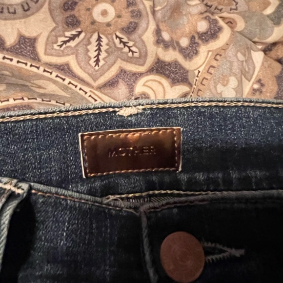 Mother Denim The Insider Crop Step Chew NWT - Picture 5 of 16